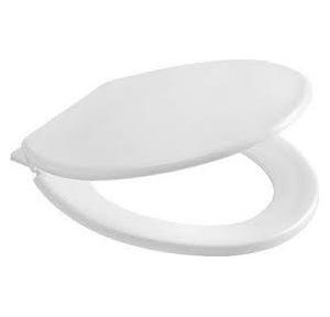 Cera Clair Toilet Seat Cover B1510108 Plastic White Oval Shape