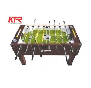 KTR Robust Soccer Table ST04 High Grade Board With Square Legs Size 56 X 30 X 34 Inch Walnut Finish Weight 100Kg