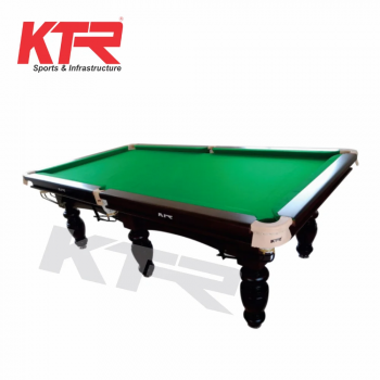 KTR Pool Table Rebel PT03 8x4Ft Solid Wood Sheesham Legs