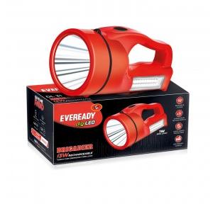 Eveready LED Rechargeable Torch Light DL31 250 Lumens 3W Torch & 1W Sidelight Li-Ion Battery With Charging Cable