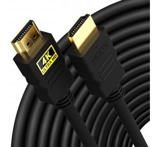 Sounce HDMI Cable 4K High-Speed HDMI Cord 18Gbps with Ethernet Support 4K 60Hz Compatible with UHD TV, Monitor, Computer, Xbox 360, PS5 PS4, Blu-ray, and More 15 Meter