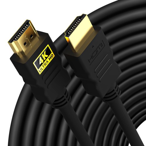 Sounce HDMI Cable 4K High-Speed HDMI Cord 18Gbps with Ethernet Support 4K 60Hz Compatible with UHD TV, Monitor, Computer, Xbox 360, PS5 PS4, Blu-ray, and More 15 Meter