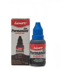 Luxor Permanent Marker Ink 15ml Blue