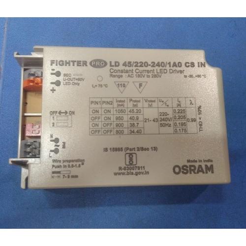 Osram LED Driver Fighter Pro Constant Current 45W/220-240V/1A0 CS IN Range AC 180V-280V