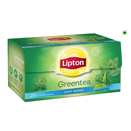 Lipton Green Tea Mint Burst (Pack of 25 Pcs)