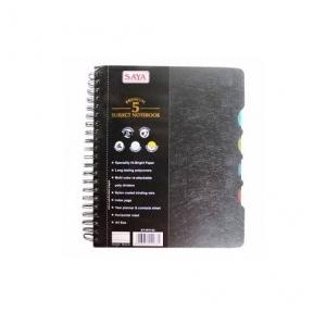 Saya Premium PP Cover NoteBook - A4 SY-W1154 (300 Pages)