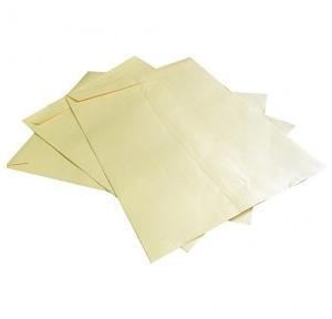 Saya Cloth Lined Envelope SY-1216YC Yellow Non-Laminated . 12 x 16 inch Pack of 50