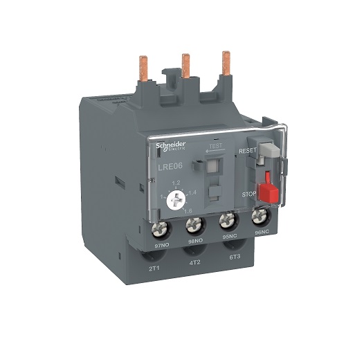 Schneider ETVS 1-1.6A 1NO+1NC Thermal Overload Relay, LRE06