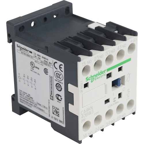 Schneider TeSys K 4NO+0NC DC Low Consumption Control Relay, CA4KN40