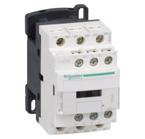 Schneider TeSys D 3NO+2NC DC Low Consumption Control Relay, CAD32