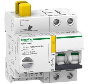 Schneider Reflex iC60 25A 2P D-Curve Integrated Control & Overcurrent Protection Device A9C63225