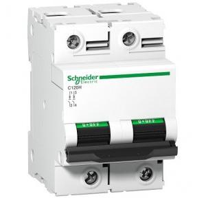 Schneider C120H 125A 2P AC MCB (15kA) A9N18459