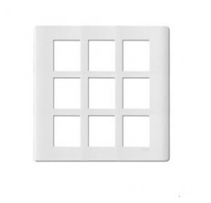 Schneider ZENcelo 18M Grid & 18M Cover Plate White IN84018C