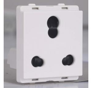 Schneider Livia Socket Outlet With Shutter White P2106 10A/16A 3 Pin