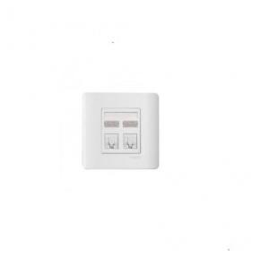 Schneider 1 Gang Data Outlet Category 6 with Integrated Shutter E8431RJ/6>SZ-OS