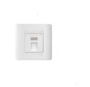 Schneider 1 Gang Wallplate without Modular Jack, E8431RJ-OS