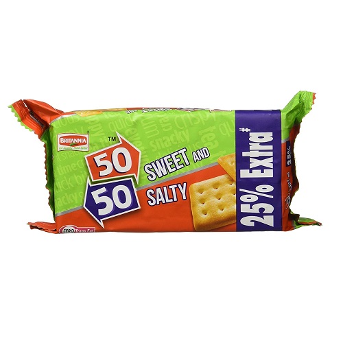 Britannia 50-50 sweet and salty 100 grams