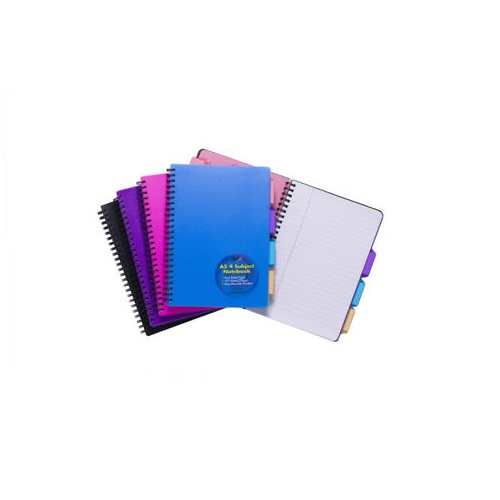 Worldone Note-it Wiro Notebook WPP1356 Size A5  (46 Pages)