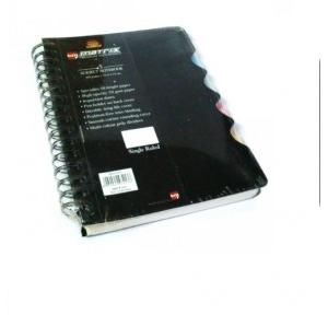 Worldone A4 ,1 Subject Wiro Notebook (PP) WPP1310 (80 Pages)