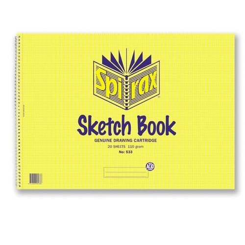 Worldone A3 Sketch Book Spiral WPP1303 (25 Pages)