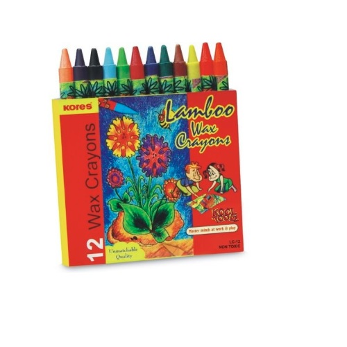 Kores Wax Crayons LC-12 Lamboo