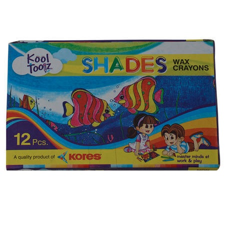 Kores Kool Toolz Wax Crayons Shades 12