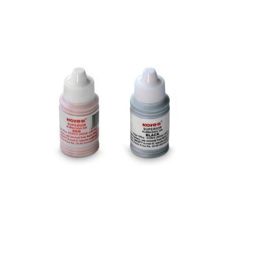 Kores Numbering Ink Red 100 ml