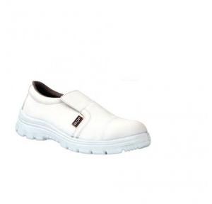 JCB Cleanpro Single Density Steel Toe Safety Shoes White, Size: 12