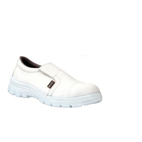 JCB Cleanpro Single Density Steel Toe Safety Shoes White, Size: 9