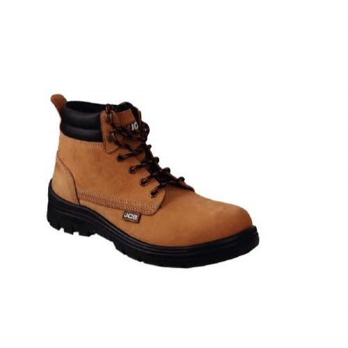 JCB Trekker Steel Toe Double Density High Ankel Leather Safety Shoes, Size: 11