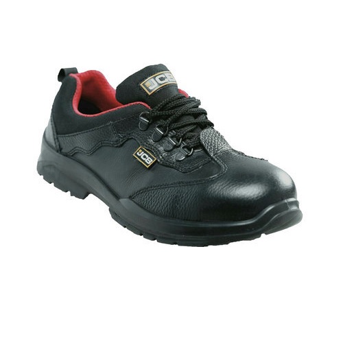 JCB Power Single Density Steel Toe Leather Safety Shoes, Size: 12