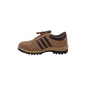 Neosafe A5008 Sporty Brown Steel Toe Safety Shoes, Size: 10