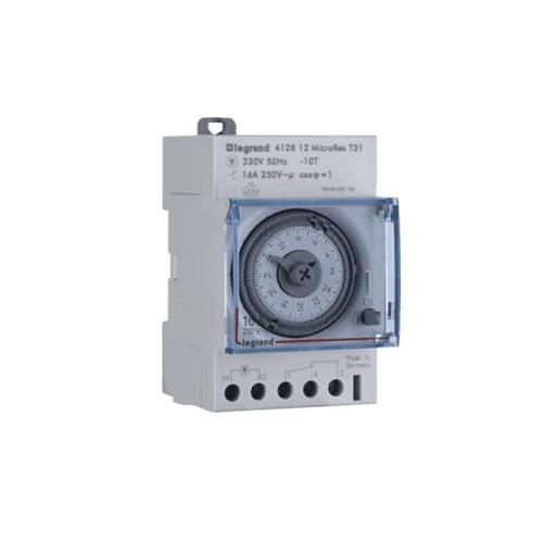 Legrand DX3 Microrex T31 Su/Wi Daily Time Switch, 4128 23