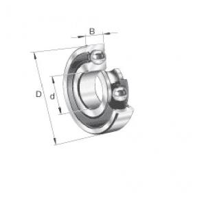 FAG Deep Groove Ball Bearing, 6212-2RSR-L140