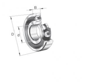 FAG Deep Groove Ball Bearing, 6206-2Z-L207