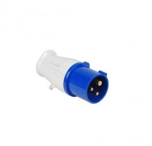 C&S Blue Industrial Plug, Current: 32 A, 3 Pins, CS60015