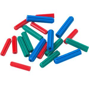 PVC Rawl Plugs, 2 Inch (Pack of 50 Pcs)