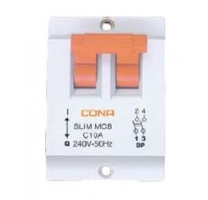 Cona 32A DP C Curve Slim MCB, 10011