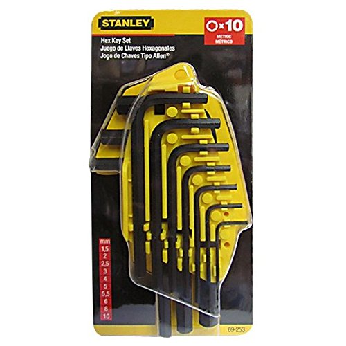 Stanley Hex key Set, 69-253  (Set of 10 Pcs)