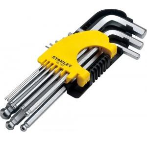 Stanley Long Spheric Head Ball Hex Key Set, STMT94162-8