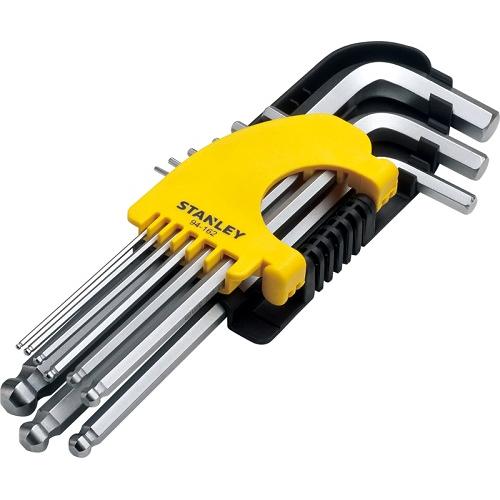 Stanley Long Spheric Head Ball Hex Key Set, STMT94162-8