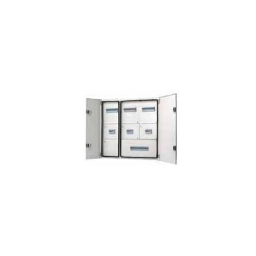 Hager 6W 12+12+18M TPN Phase Segregated Distribution Board, VYG06DM