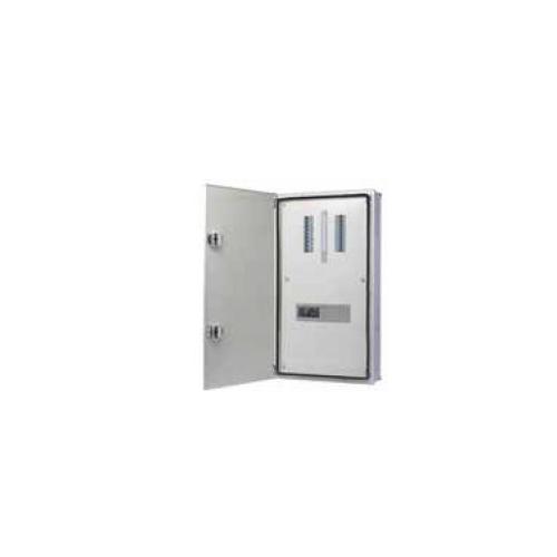 Hager 4W MCCB+12M Vertical TPN Distribution Board (x250 h3 MCCB incomer), VYV04DM2-P