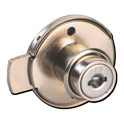 Ebco Multi Purpose Round Lock With Metal Keys, E-MPL1-22-M