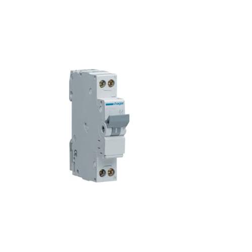 Hager 40A 1P + N Miniature Circuit Breaker, ML540J