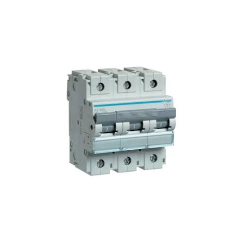 Hager 125A 3P Miniature Circuit Breaker, HLF399S