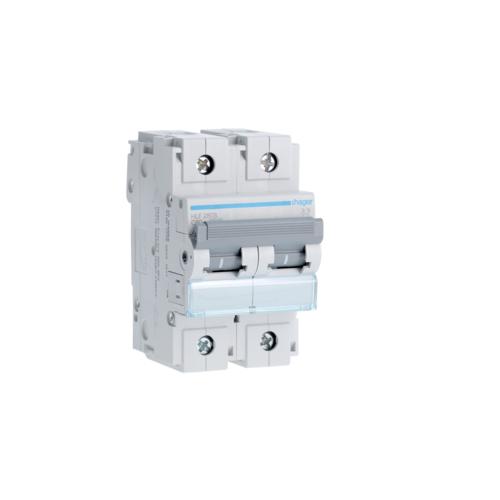 Hager 125A 2P Miniature Circuit Breaker, HLF299S