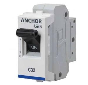 Anchor Penta 32A 2P C-Curve Mini MCB, 65994