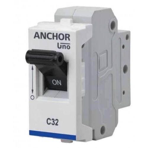 Anchor Penta 32A 2P C-Curve Mini MCB, 65994