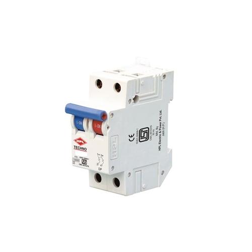 HPL 6-32A 2P D-Curve Miniature Circuit Breaker (MCB )